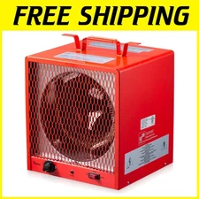 Powerful 5600W Industrial Heater, Adjustable Thermostat