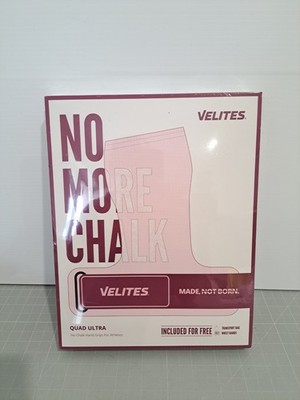 Velites No More Chalk Quad Ultra Gewichtheberhandschuhe Pink Pink (XL)