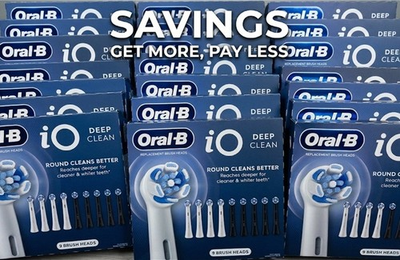 #ad #ad ORAL B iO DEEP CLEAN REPLACEMENT BRUSH HEADS SEE VARIATION FOR COLOR amp; QUANTITY $33.99