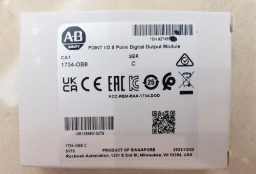 1734OB8 Digital DC Sourcing Output Module Point I/O 1734-OB8 /C