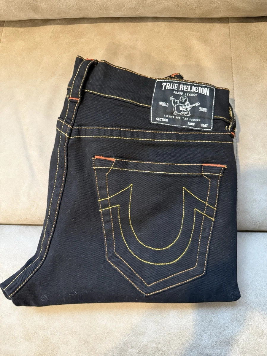 True Religion Jeans Men's Black 33 in Inseam for sale | eBay