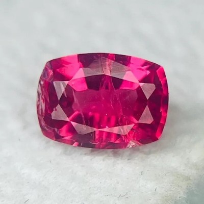 0.75 Carat Attractive Natural Pink Spinel Cushion Cut Unheated July BirthStone