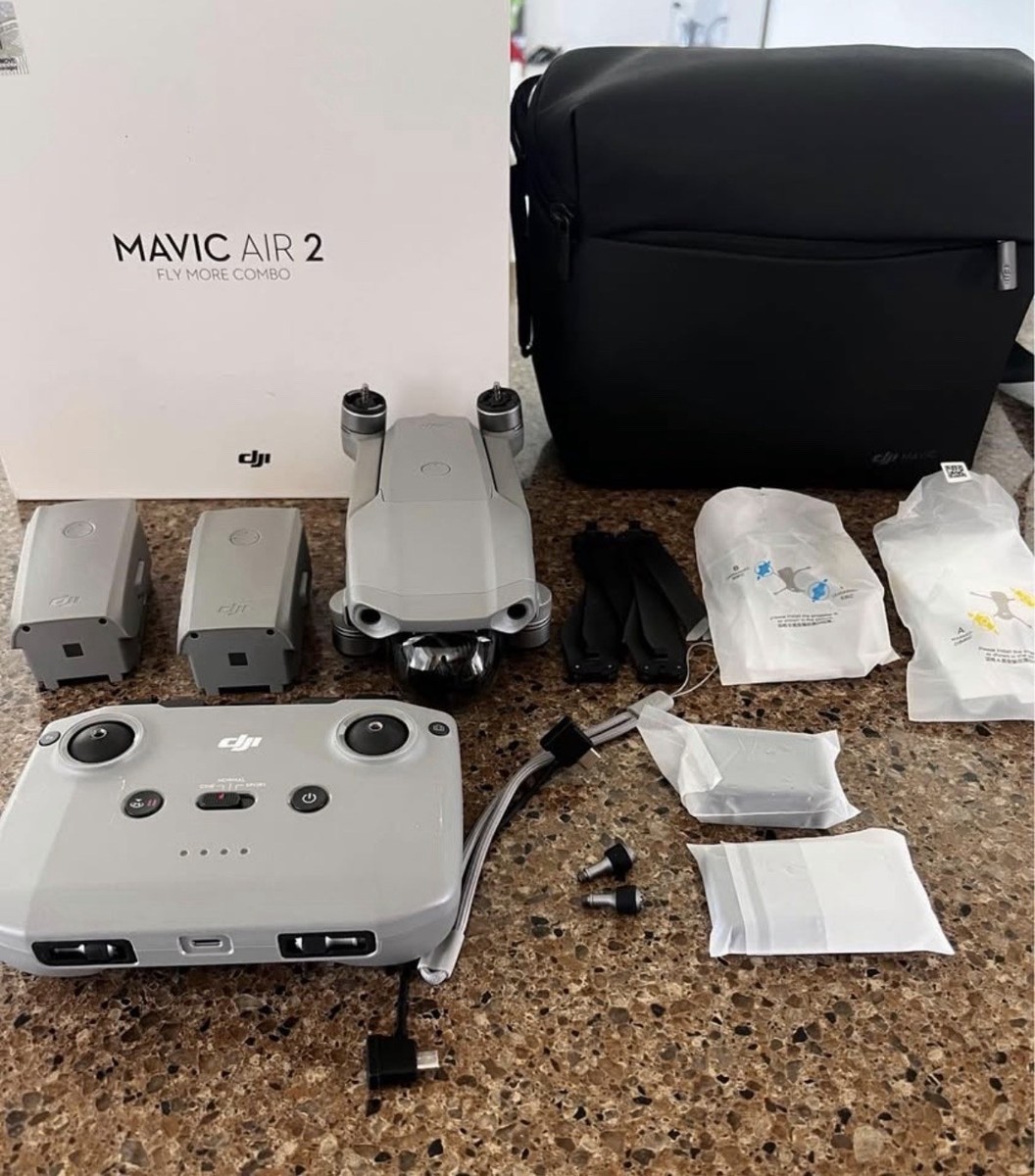 DJI Mavic Air 2 Fly More Combo Ready to Fly Drone Remote Control