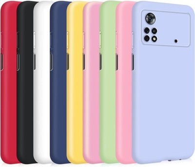 9er-Set Hüllen für XIAOMI POCO X4 PRO 5G, buntes Silikon