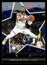 2020-21 Hoops Winter #1 Donovan Mitchell Lights Camera Action Card Utah Jazz