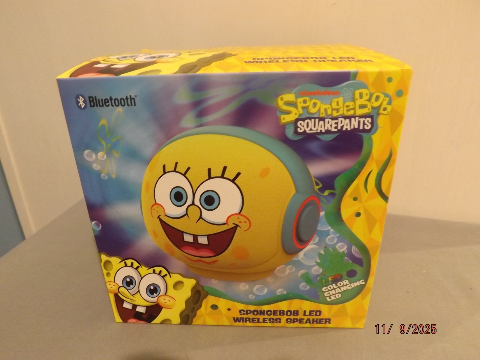 SpongeBob SquarePants Bluetooth LED Wireless Speaker NEW | eBay