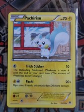 Pachirisu 25/119 Non Holo Rare XY Phantom Forces Near Mint Pokemon
