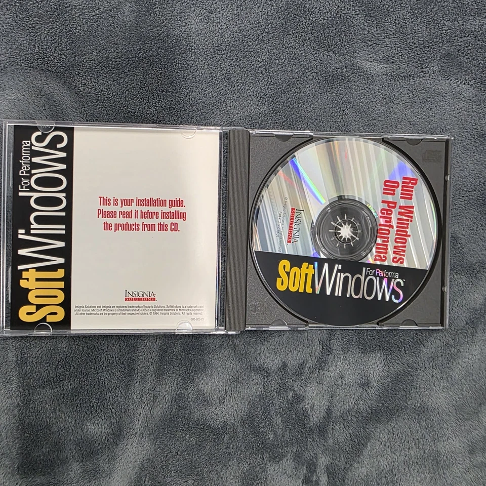 Soft Windows 3.1 for Apple Mac Performa install disc w password rare software - Image 2 of 4