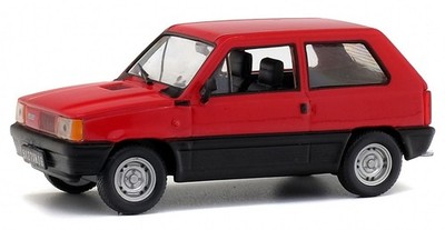 Fiat Panda 1 red die tolle Kiste diecast model car S4303100 Solido 1:43