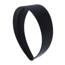Motique Accessories Black 2 Inch Wide Satin H...