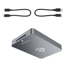 CFexpress Type A Card Reader USB 3.1 Gen 2 10Gbps , Plug&Play CFexpress Reader F