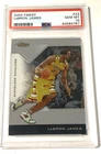 PSA 10 2004 Topps Finest Basketball #23 Lebron James second year INVESTMENT card