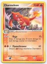 Charmeleon 29/100 EX Crystal Guardians Pokemon Card English Non-Holo LP