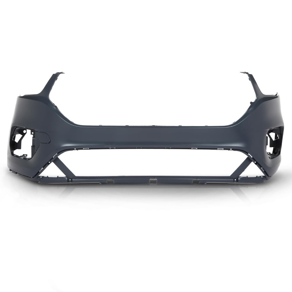 Front Bumper Cover w/Brackets For Ford Escape 2017-2019 GJ5Z-17757-APTM Black