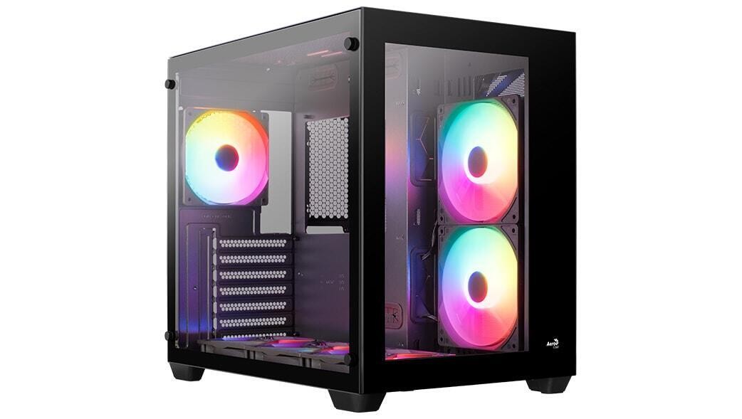 AeroCool PC Gehuse Dryft-BK-v2 для средней башни Schwarz 16290₽