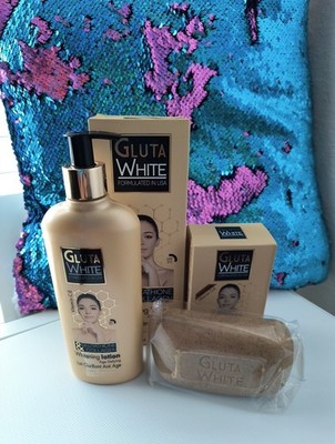 Gluta White Age Defying Lotion Wt Glutathione & Collagen 250ml + Soap