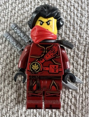 LEGO Minifigure Kai, Hands of Time Sword, Ninjago, 70621 njo274, Genuine