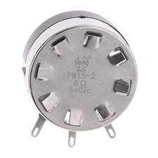 WX200 High Power 15W Single-turn Double-wire Wound Potentiometer 8 Ohm 8&Omega;