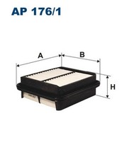 FILTRON Luftfilter AP 176/1 Filtereinsatz für ER SUZUKI LIANA 413 4WD