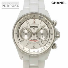 CHANEL J12 H3410 Superleggera Chronograph Men's Watch in White Ceramic