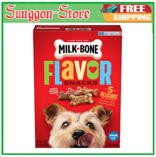 Milk-Bone Flavor Snacks Dog Treats, Small Biscuits, 24 Ounce Crunchy Texture Hel