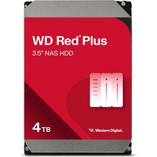 WD Red Plus WD40EFZZ 4 TB Hard Drive - 3.5" - SATA - Conventional Magnetic