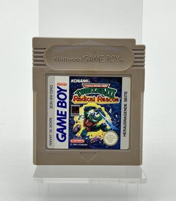 Teenage Mutant Ninja Turtles III 3 Radical Rescue Nintendo Game Boy Modul #3724