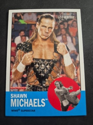 2006 Topps WWE Heritage Shawn Michaels #27 Wrestling Trading Card