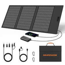 Foldable Camping Solar panel Charger 45W with Kickstand for Power Bank Station