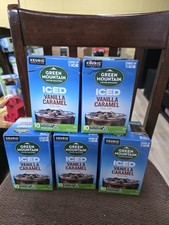 Green Mountain Coffee Iced Vanilla Caramel Kcups 90ct Keurig Bulk Lot