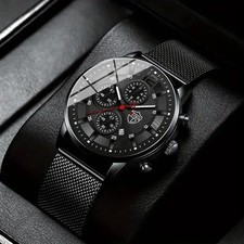 Mens Fashion Minimalist Watches Men Business Casual Quartz Watch Simple Male