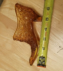 Vintage Amber Glass Shoe — photo 3
