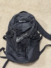 Supreme FW23 3D Logo Backpack Black Box Logo