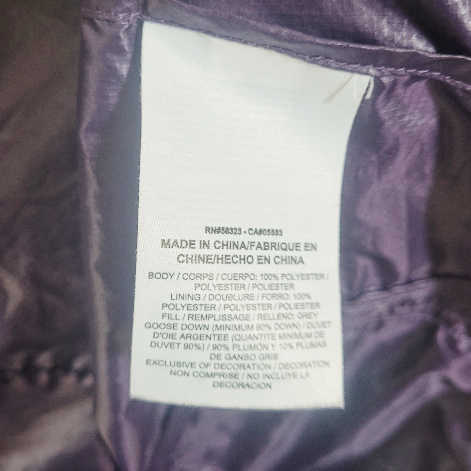 NIKE Aeroloft 800 Hybrid Down Running Jacket Womens X-Large Puffer  Windbreaker image 9