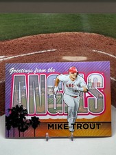 2022 Topps Archives - Box Topper (JUMBO CARD) - Mike Trout OVERSIZED Post Card