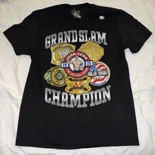 WWE Authentic John Cena Grand Slam Champion Shirt 2025 Farewell Tour Final Match