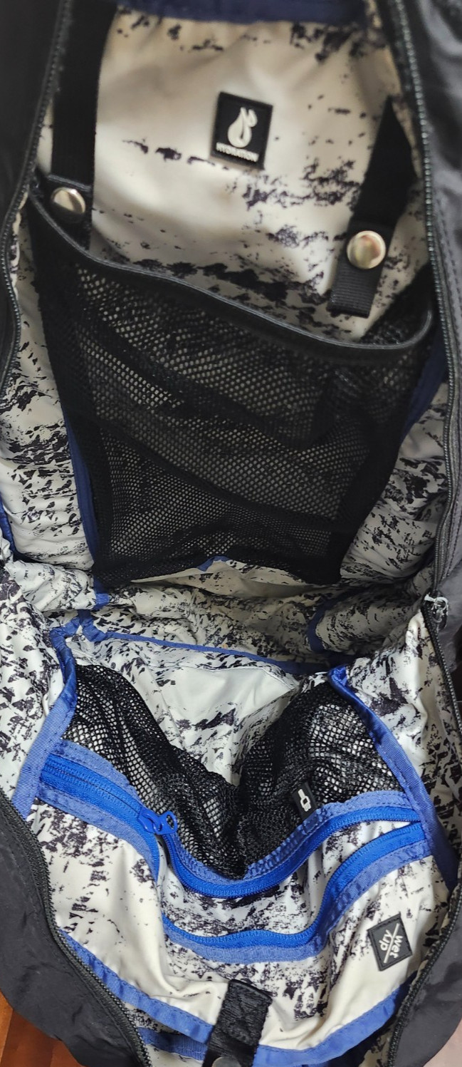 Lululemon Athletic Backpack Black Multicolor Pock… - image 5