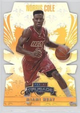 2013-14 Panini Crusade Crusade Orange Die-Cut 28/99 Norris Cole #9 0o9