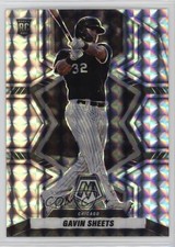 2022 Panini Mosaic Rookie Variation Prizm Gavin Sheets (Black Jersey) #212 0s1o