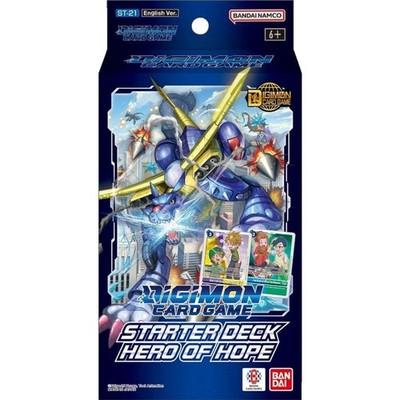 BANDAI DIGIMON CARD GAME Starter Deck - Hero Of Hope Light Sammelkarten