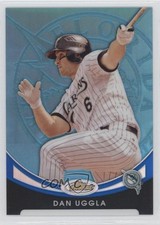 2010 Topps Finest Blue Refractor 261/299 Dan Uggla #49 0c2