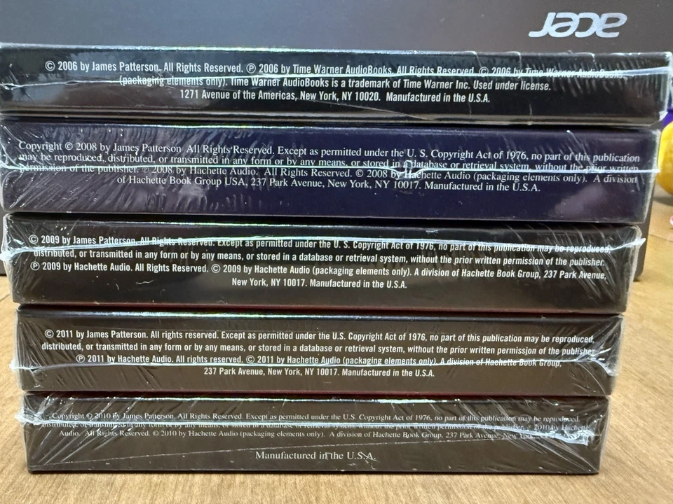 x5 NEW James Patterson Audio CD Maximum Ride Lot Max Angel Fang Jill Apple Books - Image 4 of 4