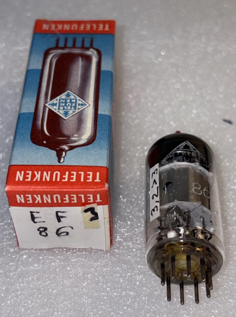テレンフンケン Telefunken EF86 真空管　動作確認済み Telefunken Ef86 for sale - eBay