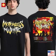 Motionless In White UK EU Headlining Shows 2026 Tour Dates Two Sided Unisex Tee