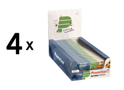 4 x Powerbar Natural Protein Bar (18x40g) Blueberry Nuts (45,14 EUR/kg)