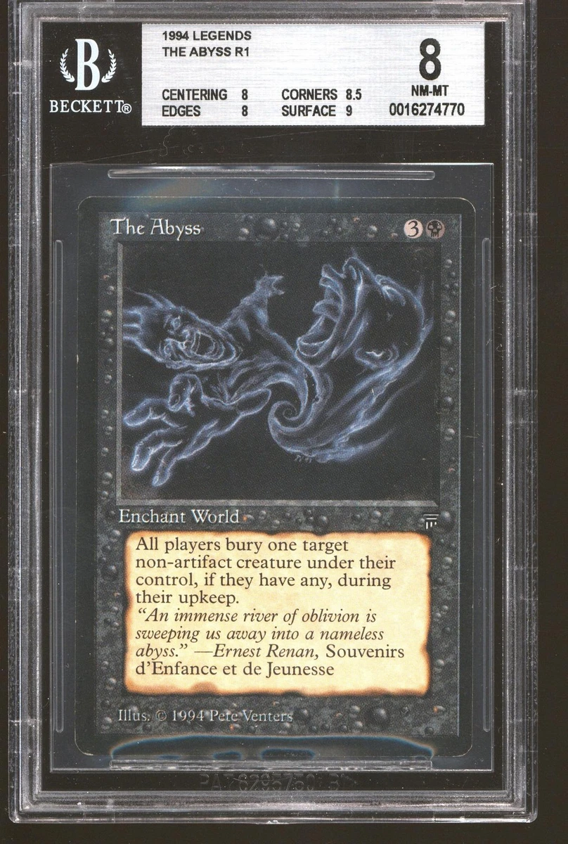 The Abyss Magic: The Gathering Individual Trading Card Games for
