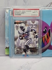 2000 Collector's Edge Graded - Edgerrin James #148 Uncirculated /5000 PSA 9 