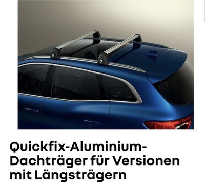 Quickfix-Aluminium- Dachträger für Versionen mit Längsträgern