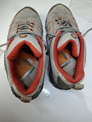 Merrell Women's Chameleon II Ventilator Grey Walking Shoes Hiking Shoes Uk6 - Picture 4 of 8