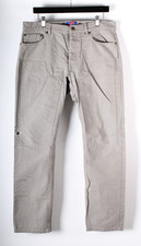 Best Made Co Double Knee Carpenter Pants Size 34x33 Gray Made In USA